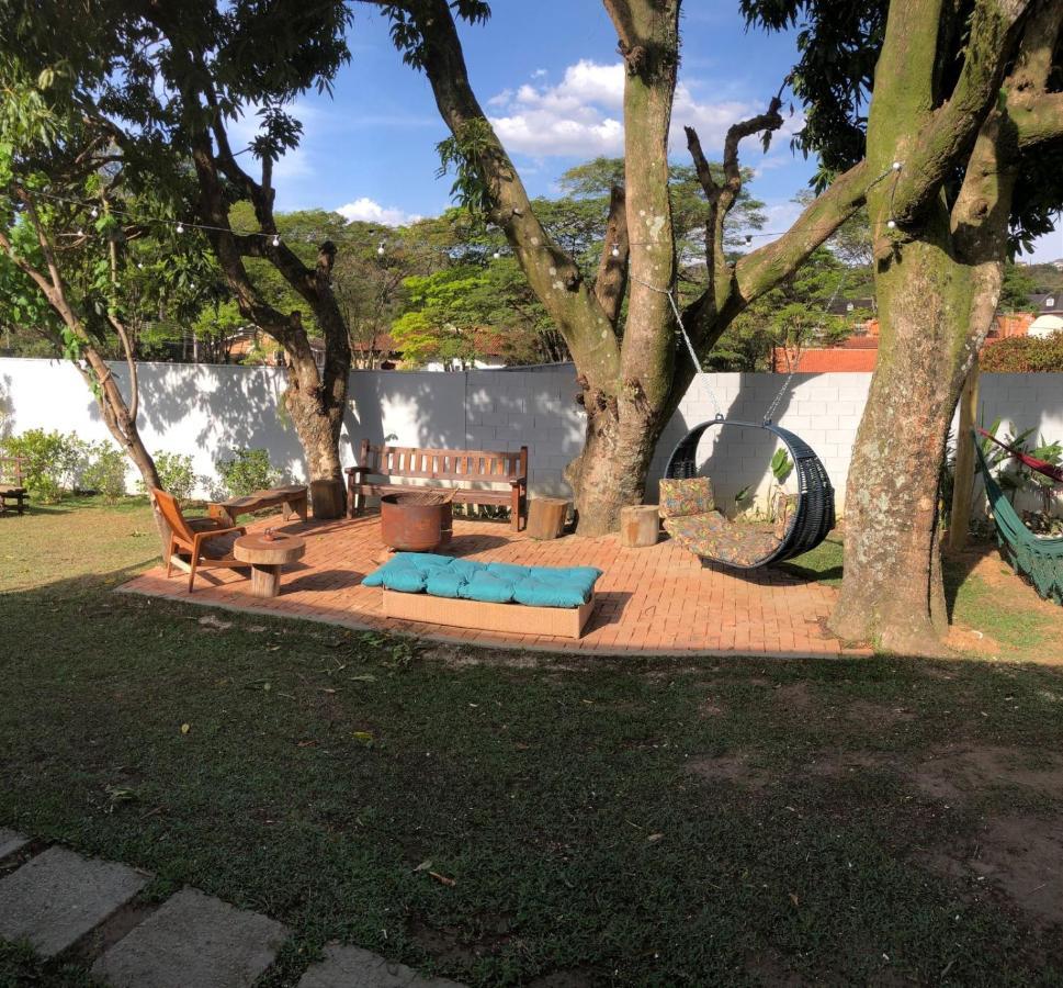 Villa Casa Dom Quixote, Pequena Chacara No Centro Da Cidade Atibaia Exterior foto